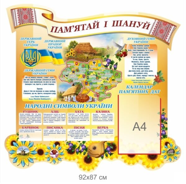 Стенди "Державна символіка України"