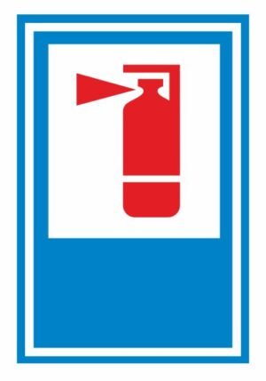 Пластикова табличка “Вогнегасник”