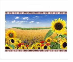 Банер у фойє школи