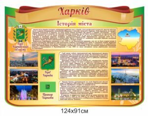 Стенд “Історія міста Харків”