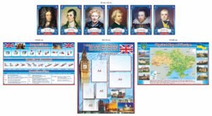 Комплекс стендів у кабінет іноземної мови