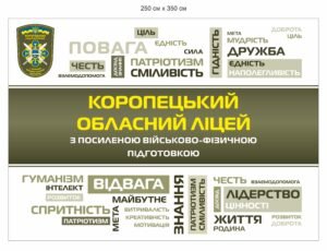 Банер для військового ліцею