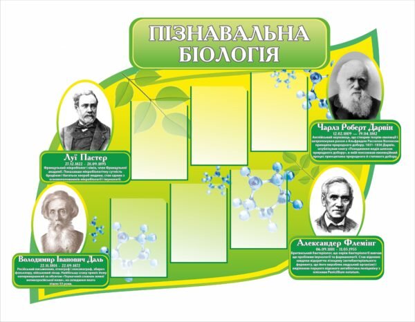 Стенд “Пізнавальна біологія”