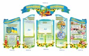 Набір пластикових стендів “Класний куточок”