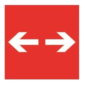 Табличка “Напрямок до пожежного обладнання”