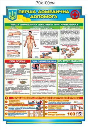 Стенд “Основи домедичної допомоги”