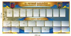 Інформаційний стенд “Командири військової частини”