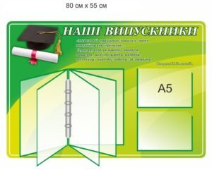 Стенд “Наші випускники” з перекидною системою