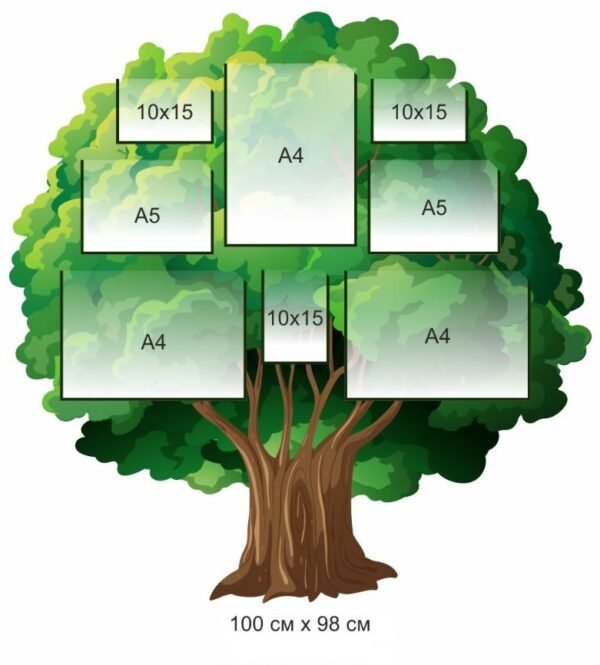 Інформаційно-декоративний стенд “Дерево”
