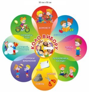 Стенд для НУШ “Коло вибору”